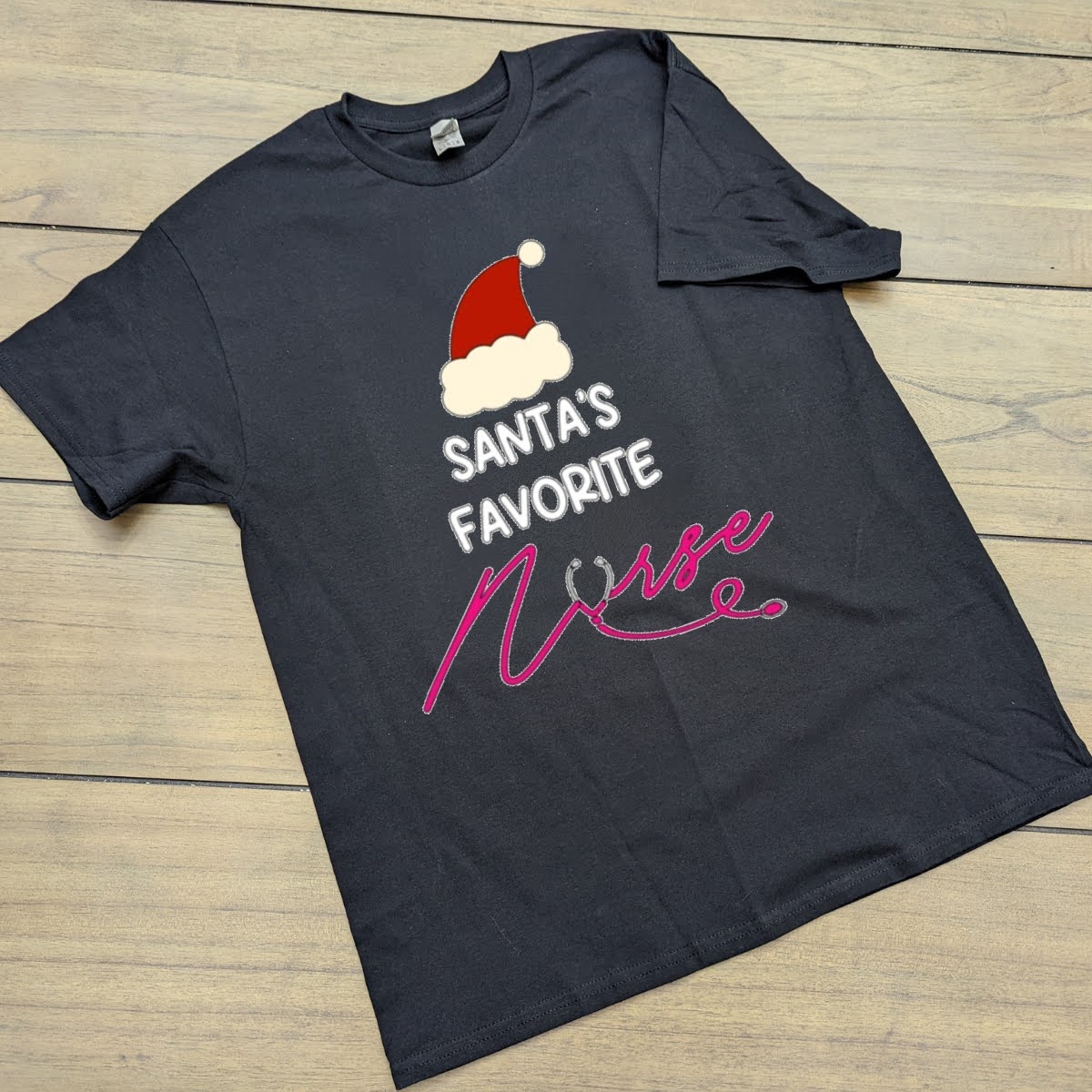 Santa's Favorite Nurse Shirt