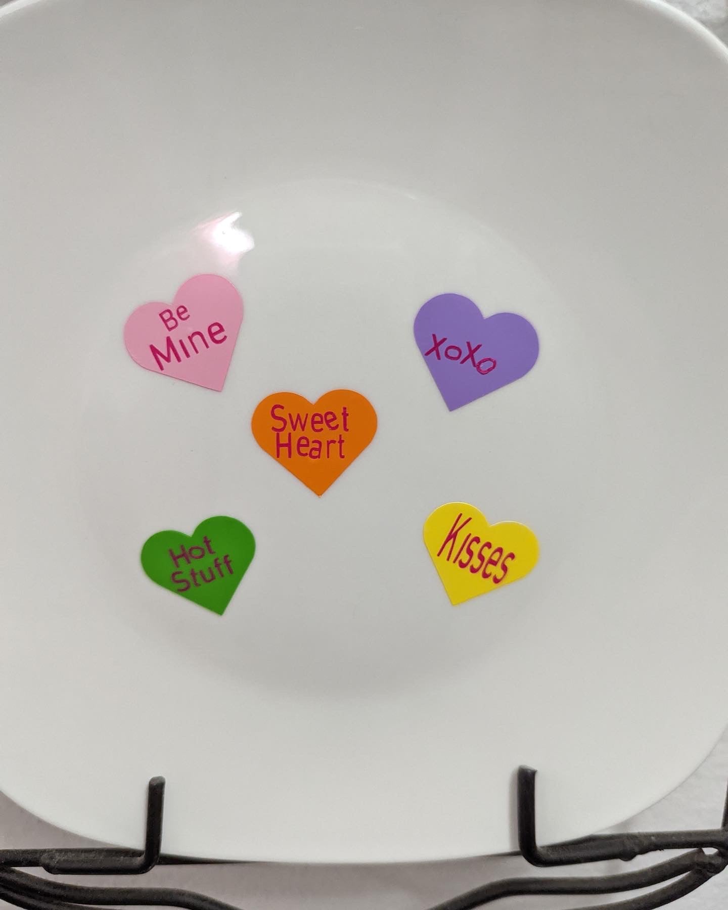 Valentine's Day Decorative Plates