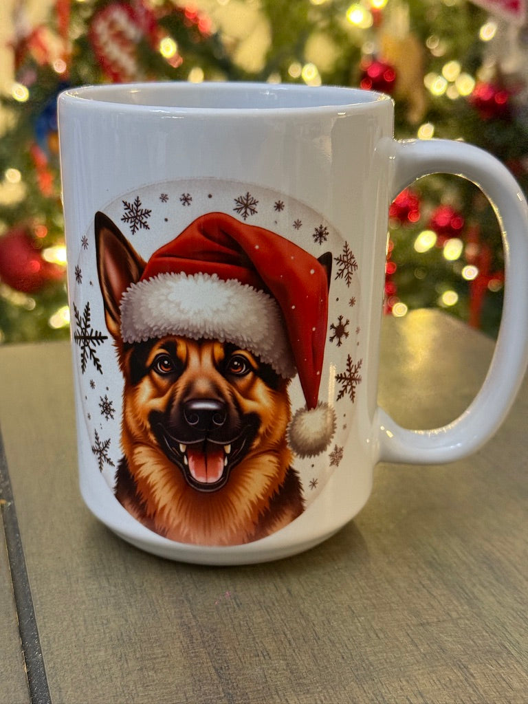 Christmas Dog Mug