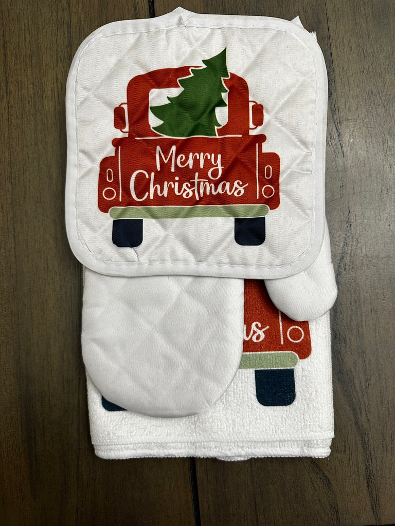 Kitchen sets Both little red truck & home is where you park it