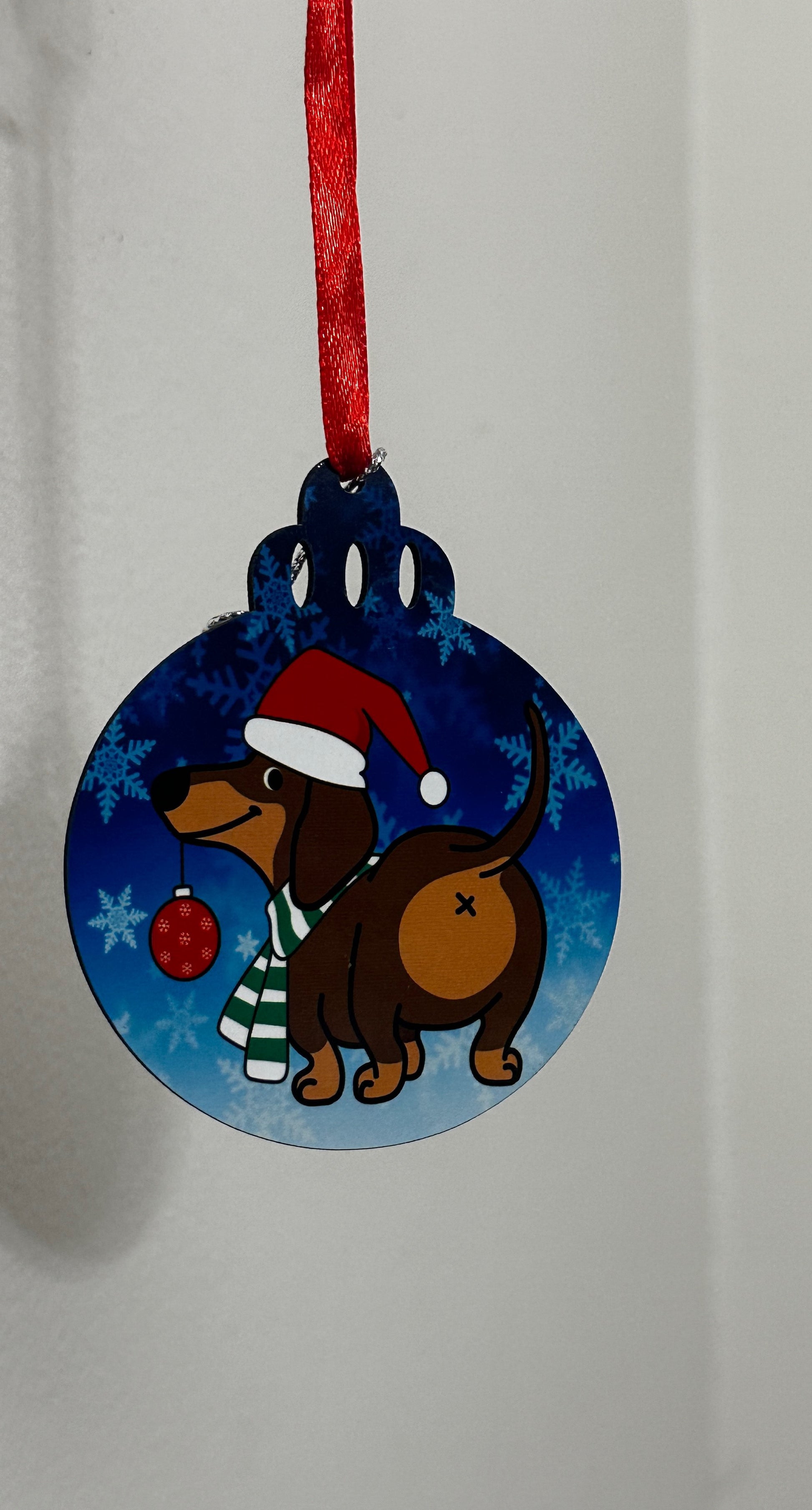 Dachshund ornament
