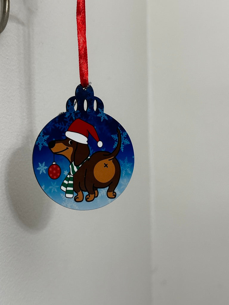 Dachshund ornament