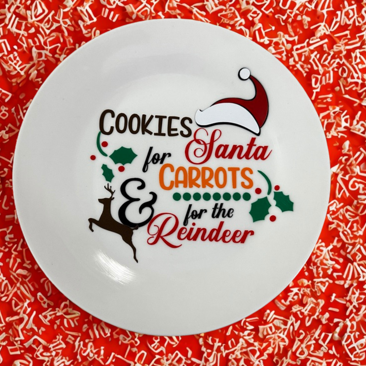 Cookies for Santa plate 1