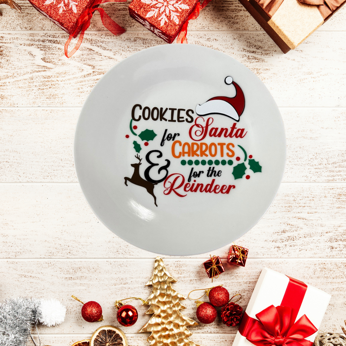 Cookies for Santa plate 1