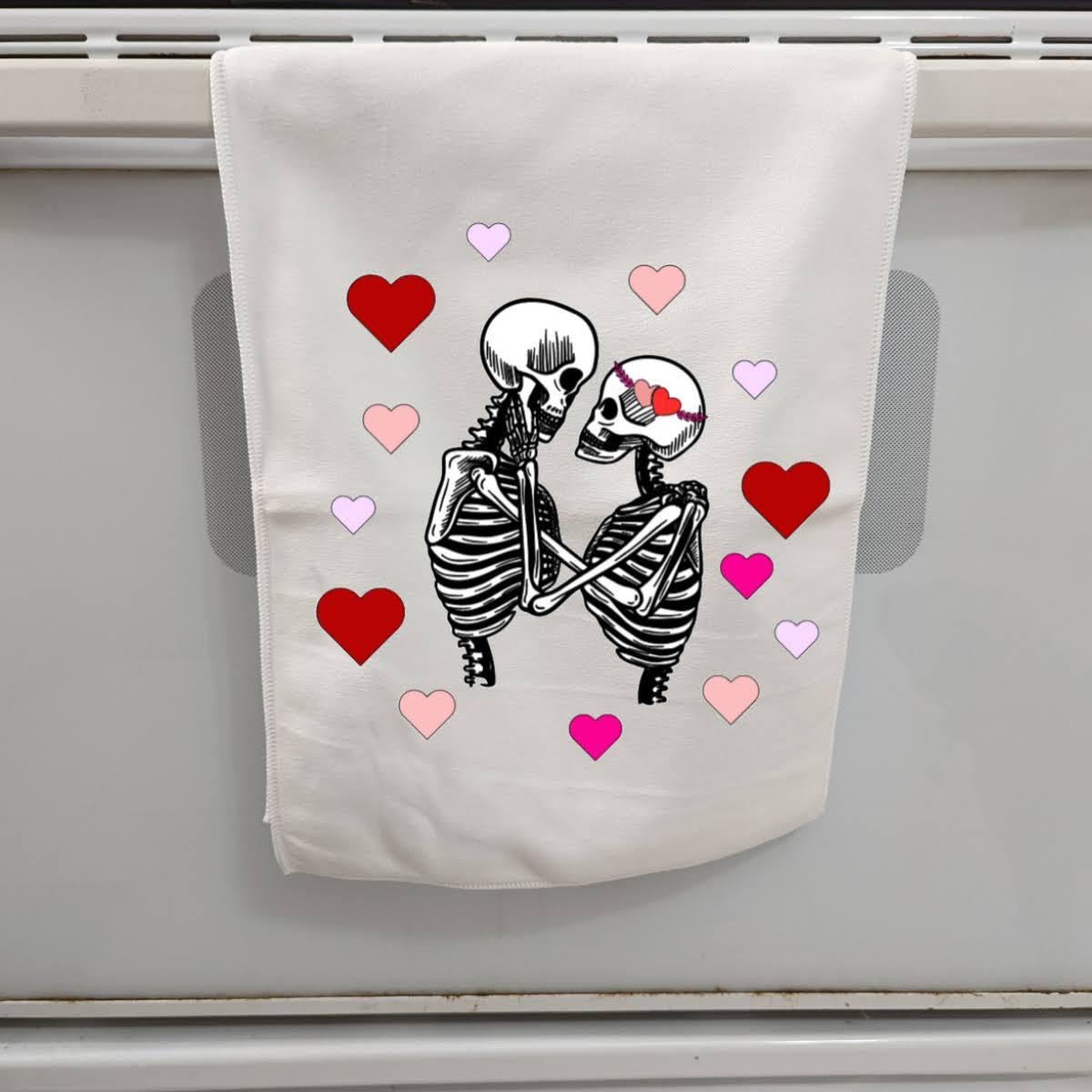 Valentine's Day hand towel