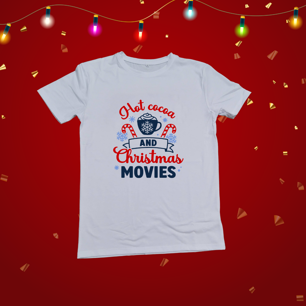 Hot Cocoa & Christmas Movies shirt