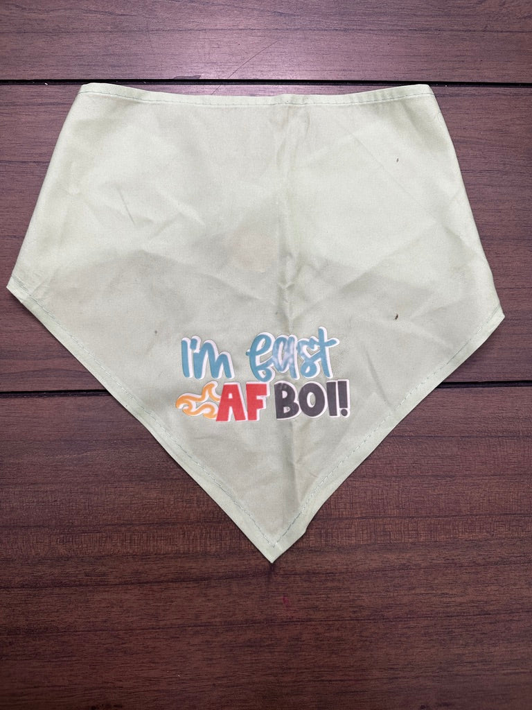 Dog bandanna fast af boi