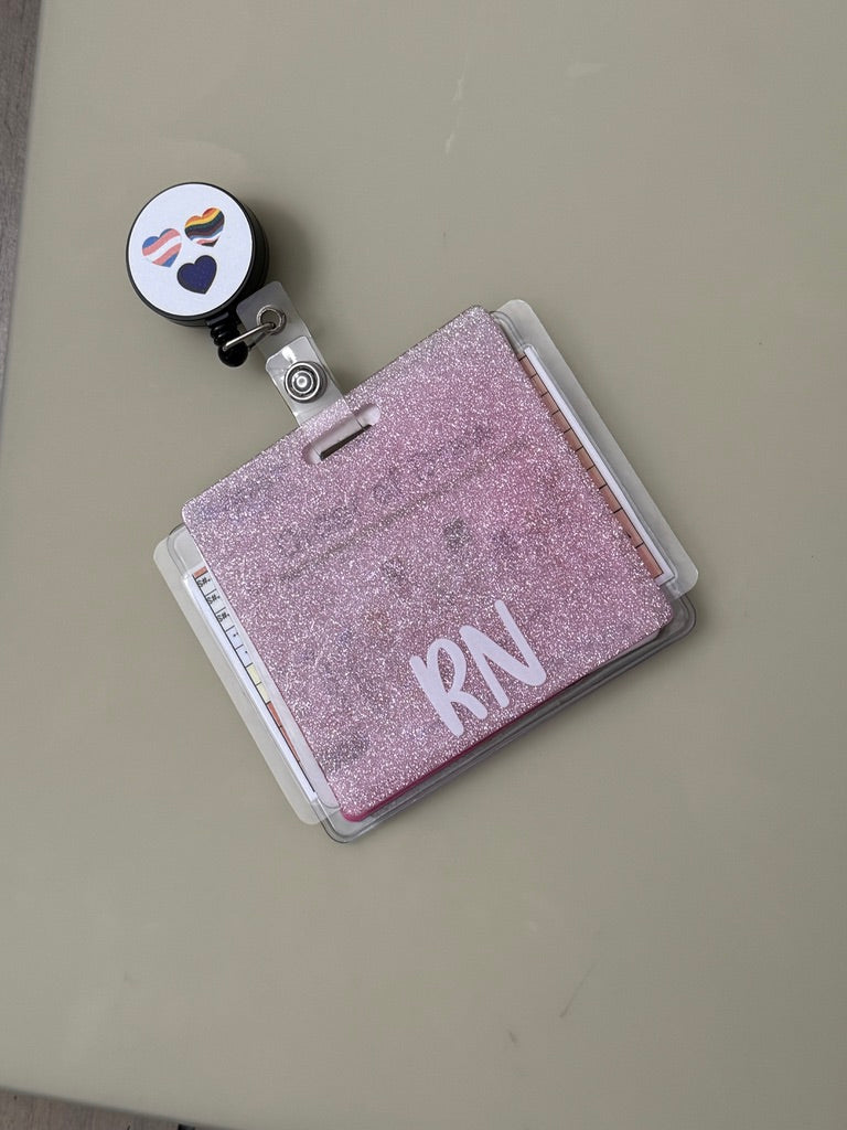 Badge Clips - Heart to show support
