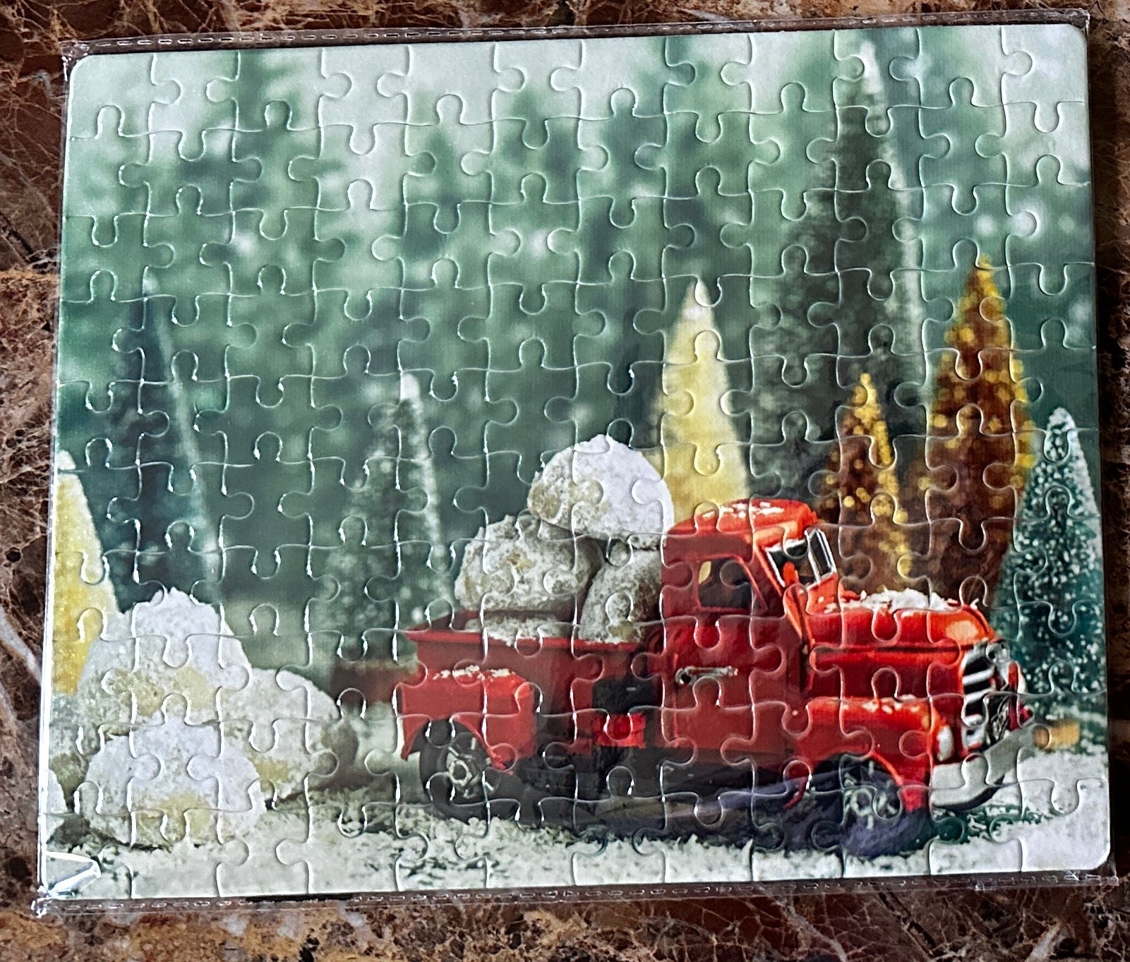 Little Red Truck Puzzle