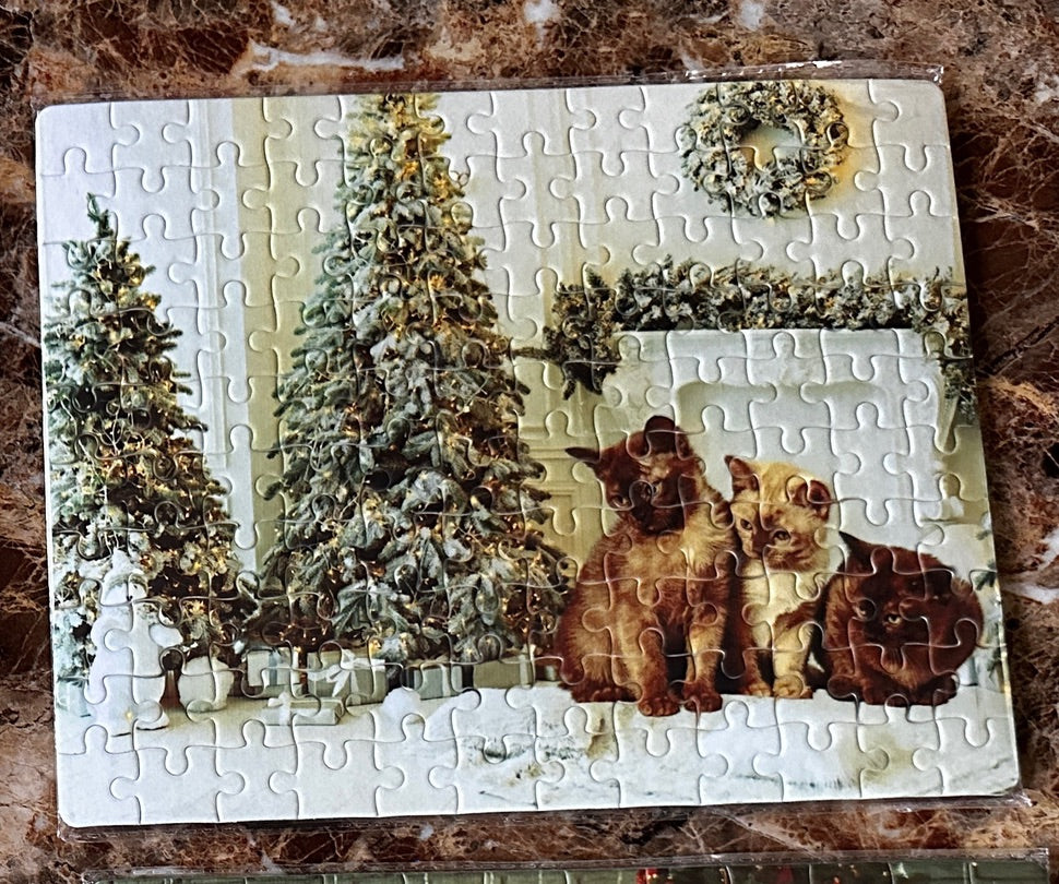 Christmas Kittens Puzzle
