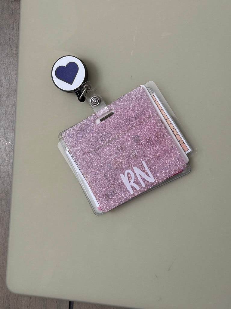 Badge Clips - Heart to show support
