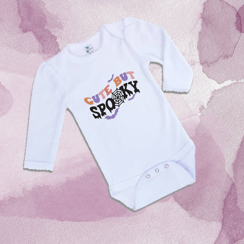 Cute but Spooky Long Sleeve Onesie
