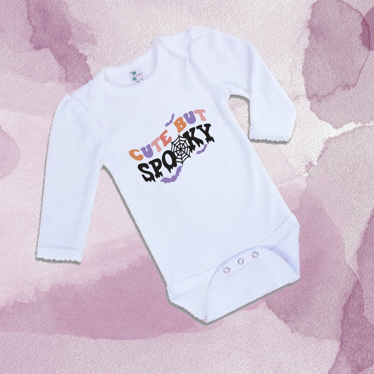 Cute but Spooky Long Sleeve Onesie