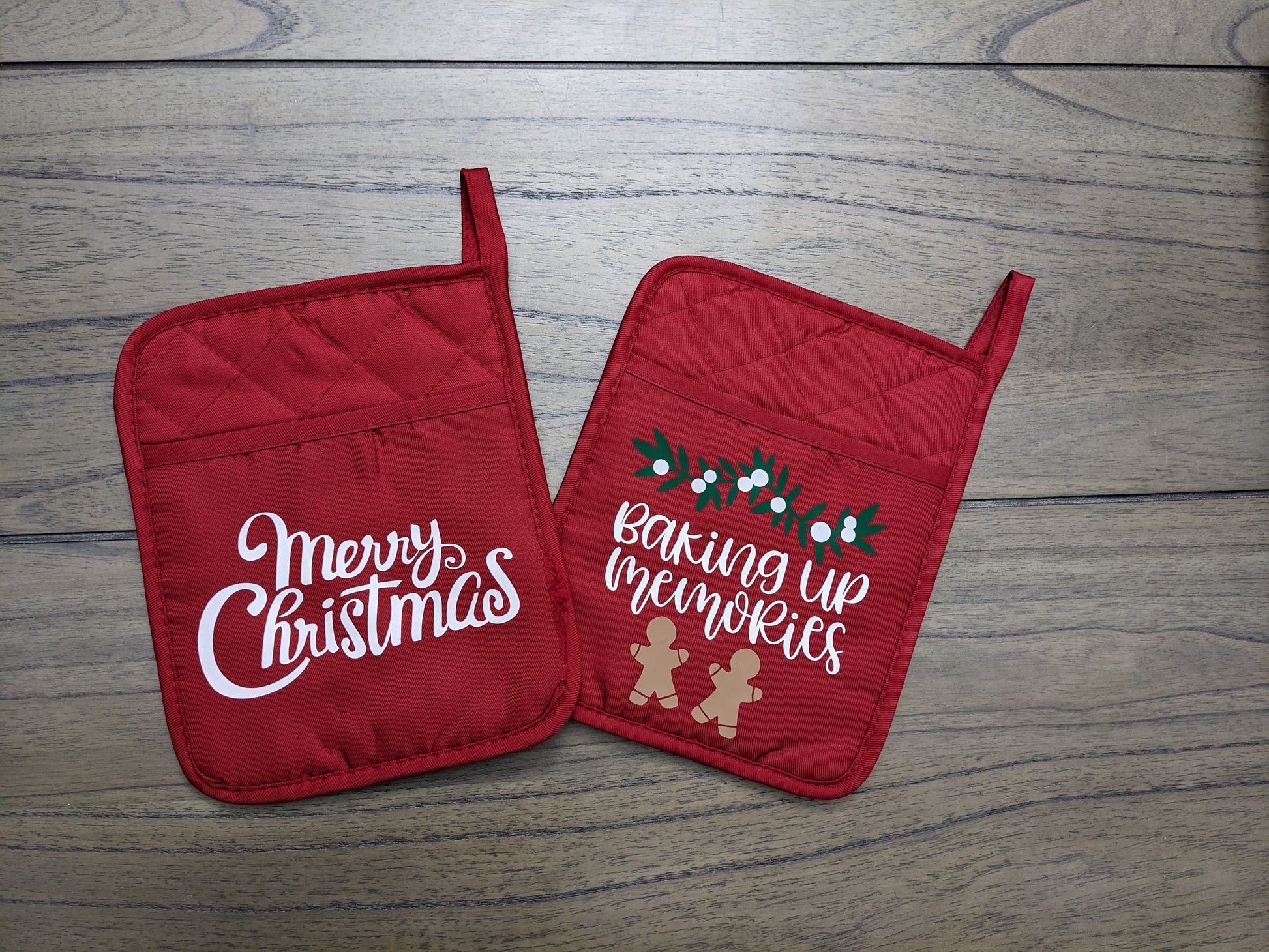 Baking up memories pot holder