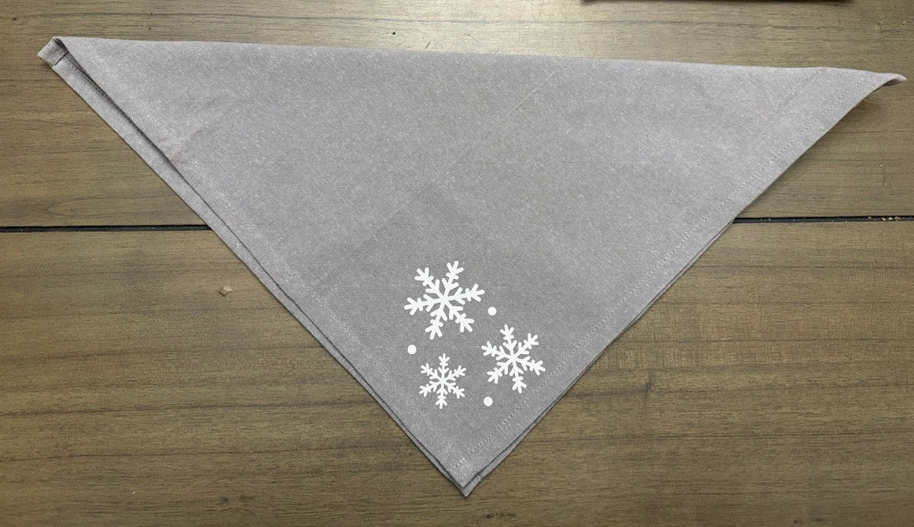 Cloth Napkins - Snowflakes