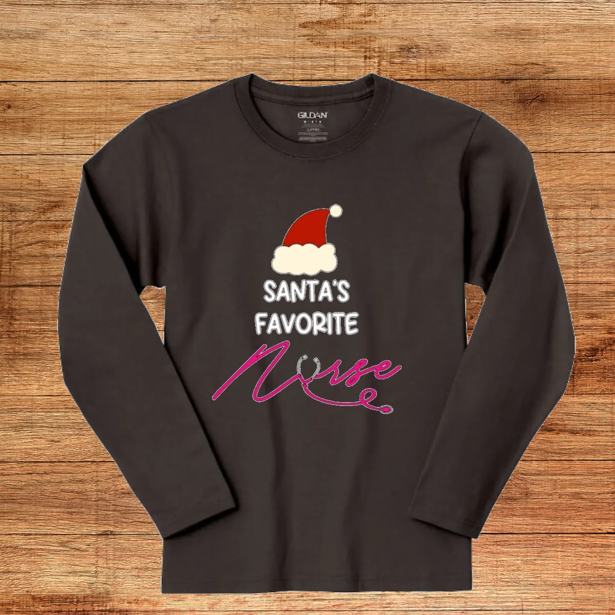 Santa's Favorite Nurse Shirt
