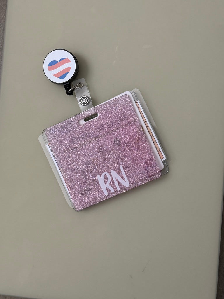 Badge Clips - Heart to show support