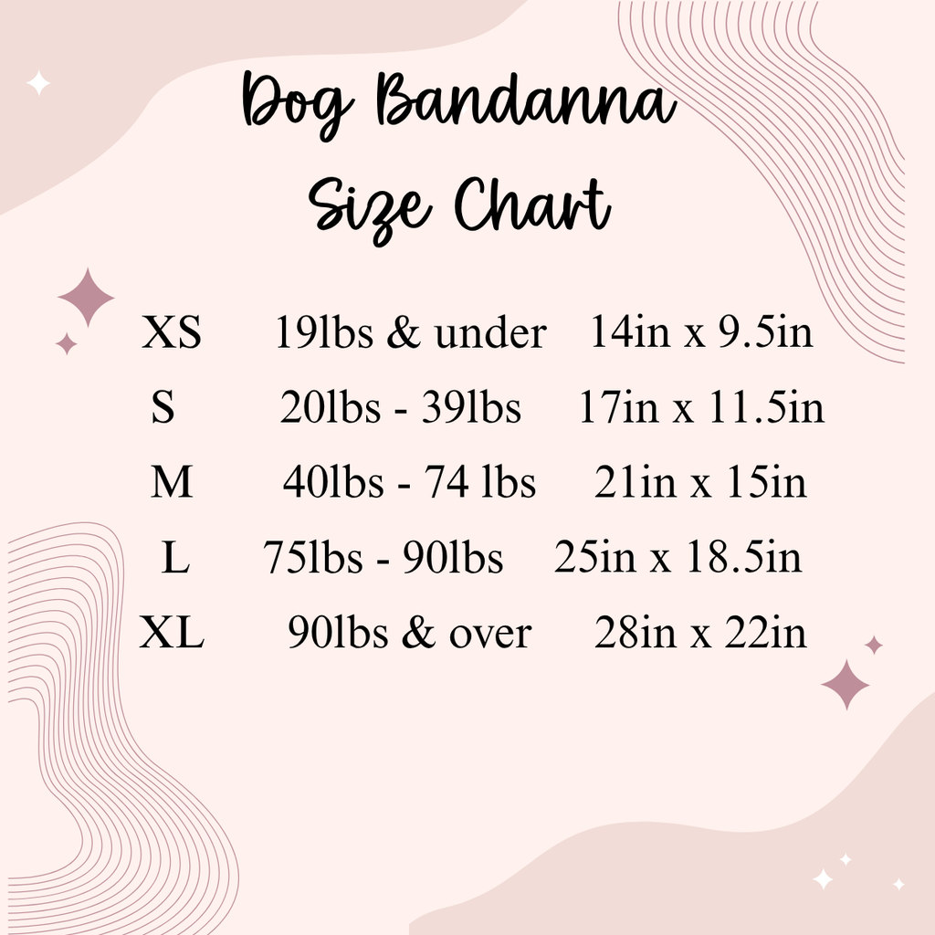 Barking spirits bright dog bandanna
