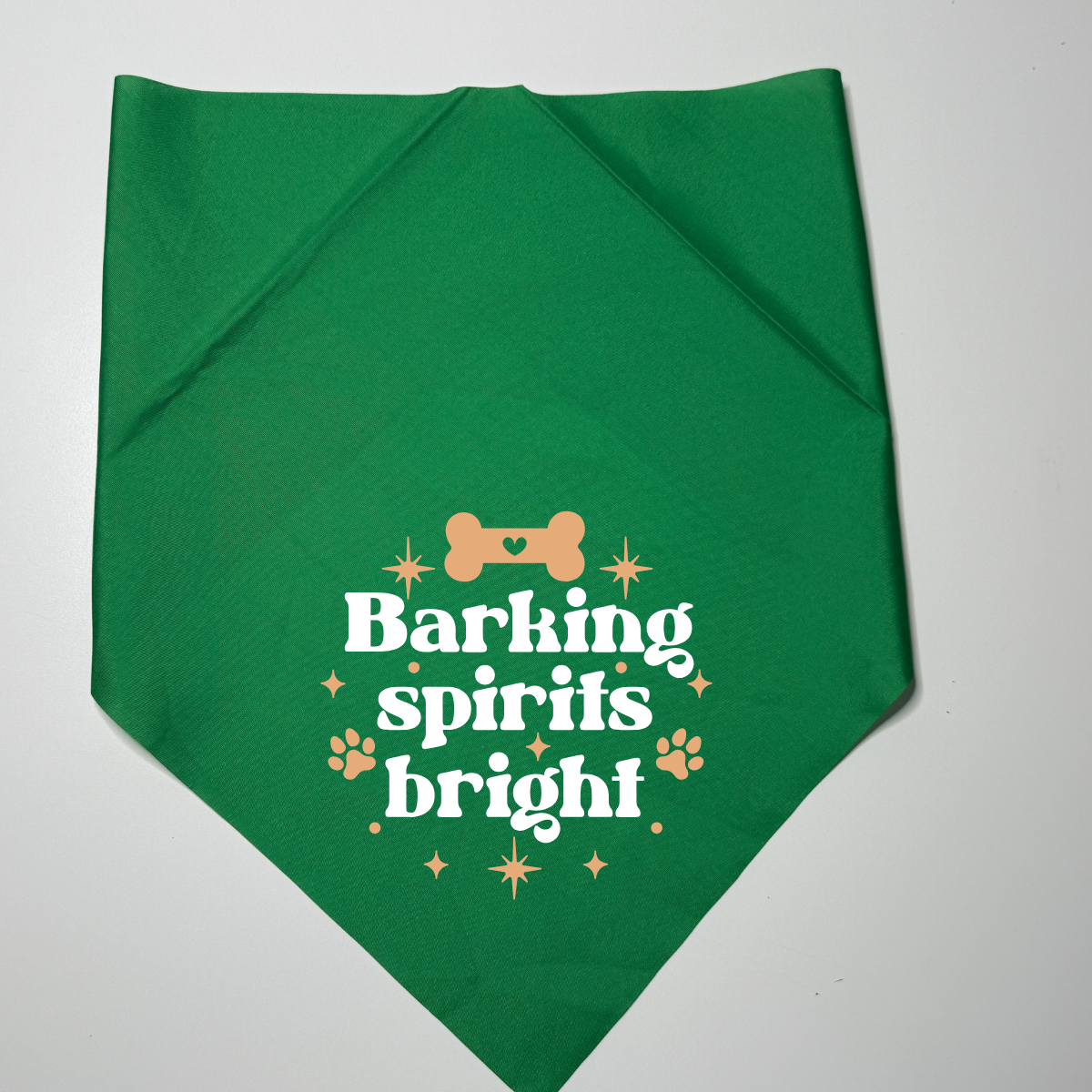 Barking spirits bright dog bandanna